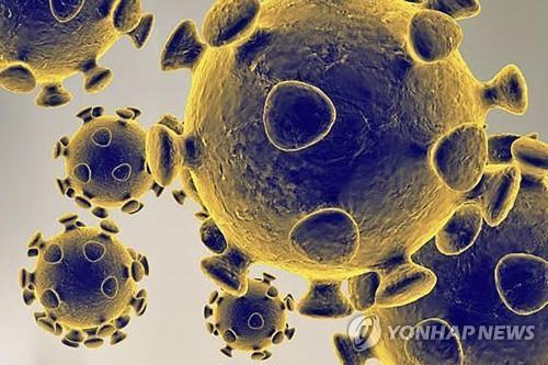 코로나19 바이러스 일러스트레이션 이미지