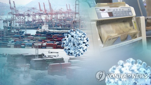 확진자 급증에 경제 다시 먹구름…금리 인하론 재부상 (CG)