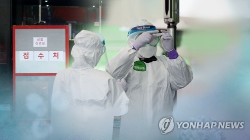 코로나19 검사 체취하는 의료진 (CG)
