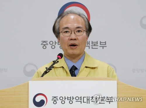 권준욱 중앙방역대책부본부장(국립보건연구원장)