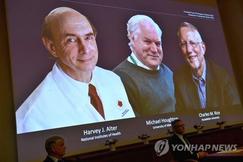 올해의 노벨생리의학상 공동수상자 3인
