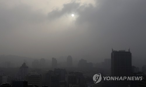 서울 전역에 '황사 경보' 발효